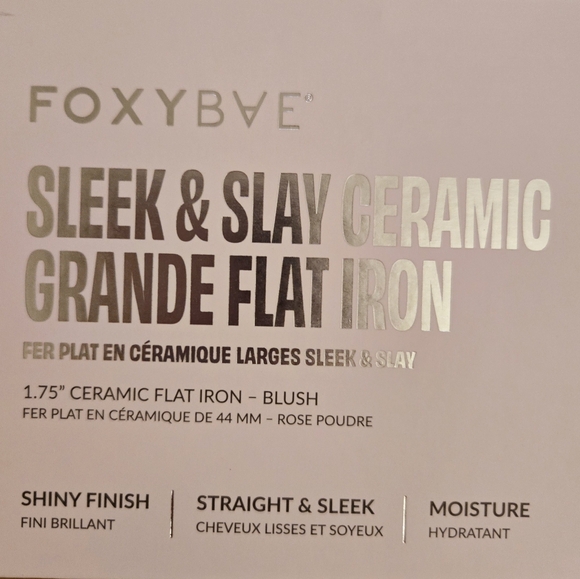 FoxyBae 1.75inch Flat Iron New - Picture 2 of 4